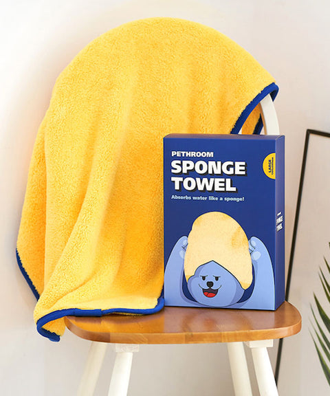 Pethroom - Microfiber sponge towel (S,M,L)