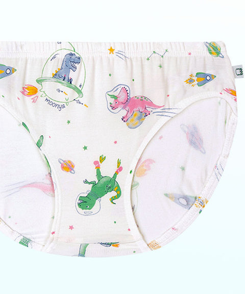 Moonya Moonya - Boy's under wear set (Dinosaur and Sea otter) 03