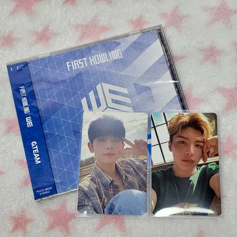 &TEAM HARUA MAKI photocard firework first howling CD album