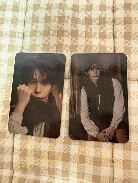 NCT 127 Doyoung photocard for sale. The Man Who Laughs fan meeting trading card.