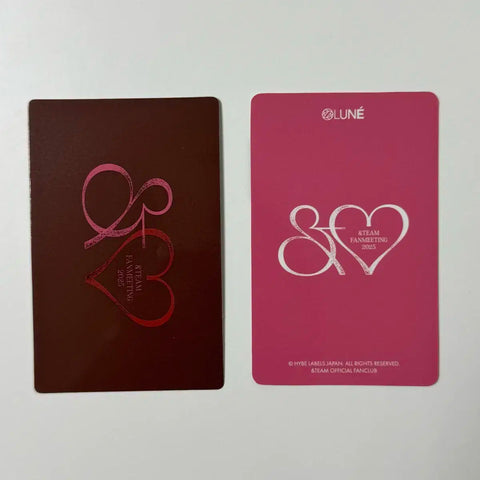 &TEAM TAKI Fan Meeting &HEART Entrance Photocard
