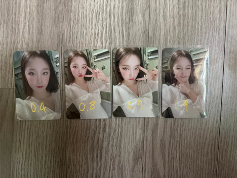 (G)I-DLE Idle Miyeon Minnie Soyeon Yuqi Shuhua I burn photocard poca