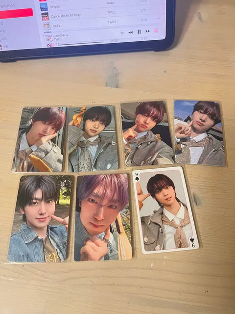 &TEAM Euiju EJ Fuma photocard set