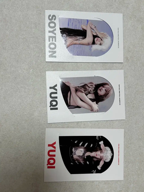 (G)I-DLE photocard sale