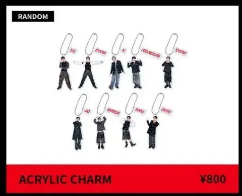 &TEAM MAKI Wolang Pop-up Acrylic Charm Acrylic Keyring Exchange Transfer