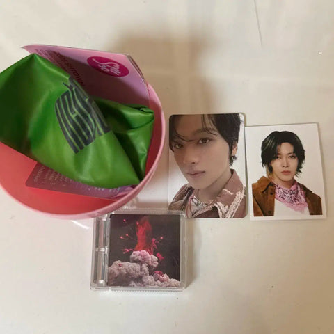 NCT 127 Cherry Bomb Smini SMTOWN Concert Capsule Gacha Haechan Photocard Yuta ID Photo Transfer