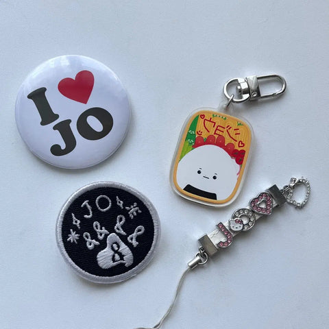 &TEAM Jo Joe Keyring Badge Bundle