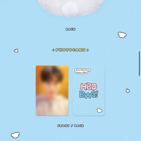 (All-in-one) Byeon Woo-seok HBD BWS 2025 Birthday Celebration Goods Full Set