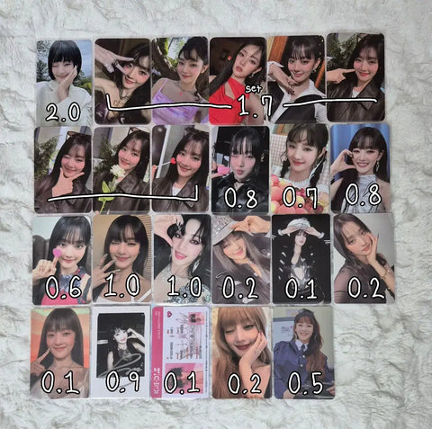 (G)I-DLE Minnie photocard sale/transfer