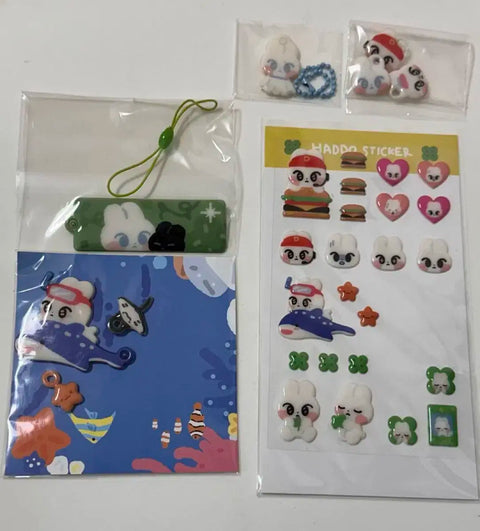 NCT 127 Doyoung Hotto Sticker Keyring