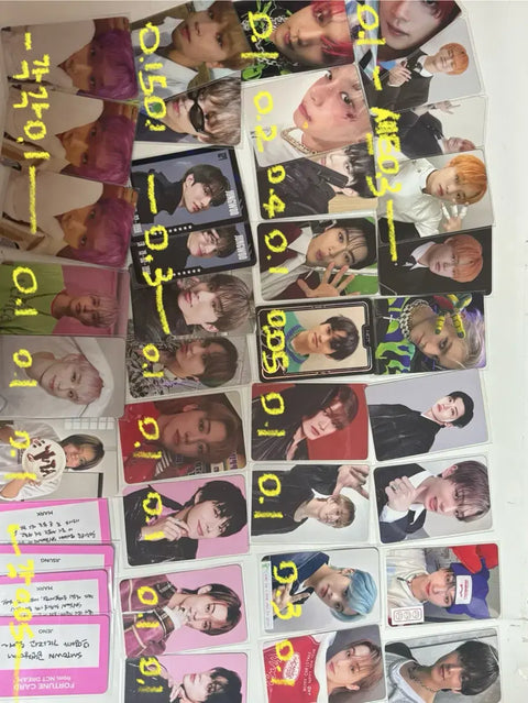 NCT 127 Dream Haechan Mark Jeno Doyoung Jaemin Jisung Jungwoo Taeyong Yuta Chenle photocard transfer