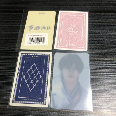 &TEAM K photocard unreleased benefit transfer sale disposal Yukiakari Aoarashi