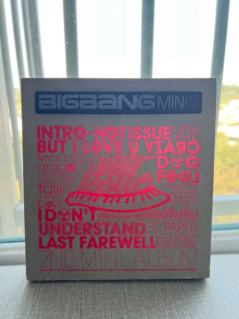 Big Bang Mini Album 2nd and 3rd Press First Edition Batch Transfer