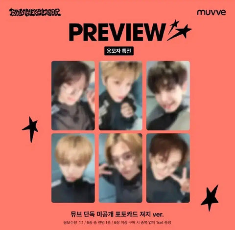 !BOYNEXTDOOR MuV Jersey Benefit Group Order! Sungho, Riwoo, Jaehyun, Taesan, Leehan, Woonhak