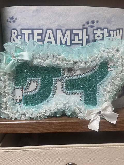 &TEAM K name board transfer