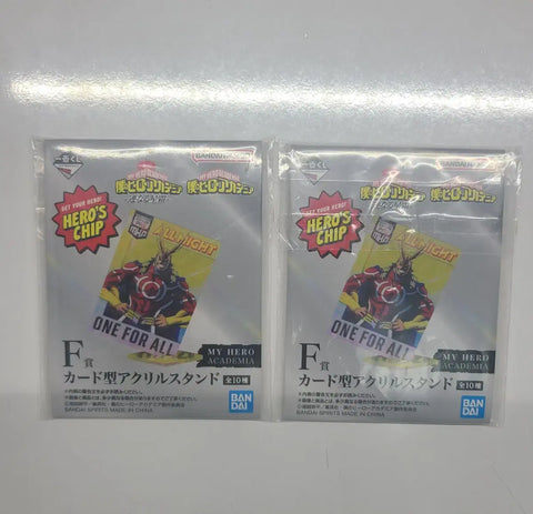 !Price Included for GS25 Pickup! My Hero Academia Bakugo Midoriya Acrylic Card Ichibankuji