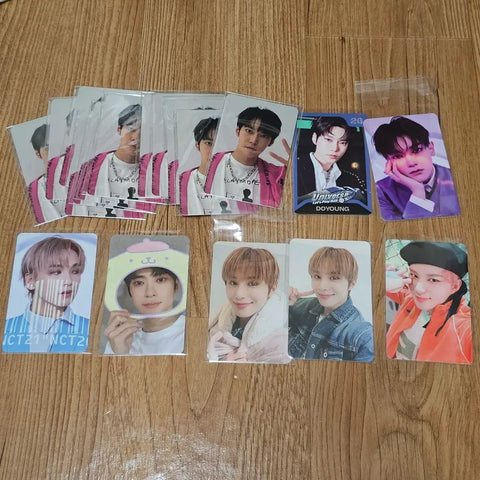 NCT 127 Doyoung Jungwoo Jaehyun Haechan photocard sale, 0.2 each.