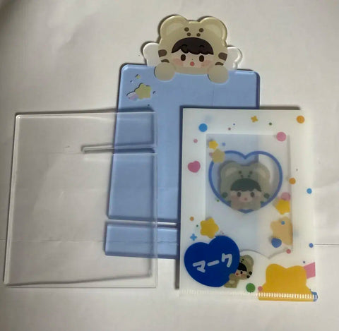 NCT 127 Dream Mark Photocards Acrylic Stand Ppo-Tto Mark Photocard Holder