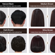 SeedBee - Hair Water Coloring for full gray coverage, 4 Colors (Medium Brown, Dark Brown, Natural Black, Wine Brown)