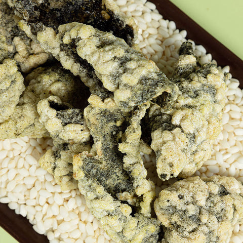 Gganbu - Korean Traditional Handmade Seaweed Snack with Sticky Rice (Original/Wasabi)